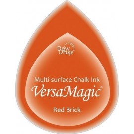 Versa Magic Chalk Ink Pad - Red Brick, 3,5x5 cm