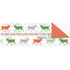 URSUS - Classic Christmas Collection - red/green, #02, 30x30 cm