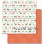 URSUS - Classic Christmas Collection - red/green, #02, 30x30 cm