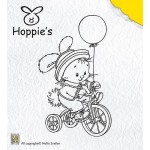 Clear stamps Hoppie's - Biking