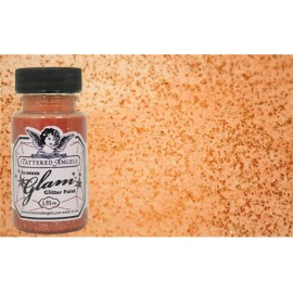 Glimmer Glam Glitter Paint - Copper Kettle, 39 ml