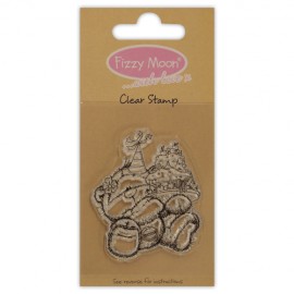 Clear Stamp - Fizzy Moon / Feast  , 4,7 x 5,9 cm