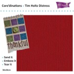 Core'dinations Tim Holtz Distress - Fired Brick, 30x30 cm
