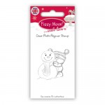 Clear Stamp - Fizzy Moon Christmas / Snowman, 4,4 x 4,5 cm