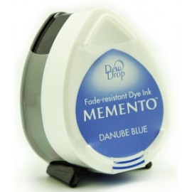 Memento DewDrop Ink Pad - Danube Blue, 32x50mm