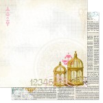 Bo Bunny - The Avenues Collection - Song Bird, 30x30 cm