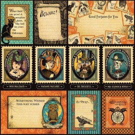 Graphic 45 - Steampunk Spells Collection - Frightful Folly, 30x30 cm