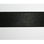 15mm DS Satin Ribbon Black , 1 m