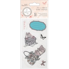 Clear Stamp - Bellisima - Shoes & Bags, 75 x 140 mm