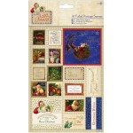 Foiled Postage Stamps - Letter to Santa, A5/2 pk