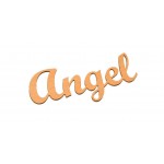 Wooden word - Angel, 4 mm  22,2 x 9,5 cm
